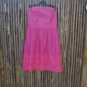 New condition Lilly pulitzer strapless dress sz 4